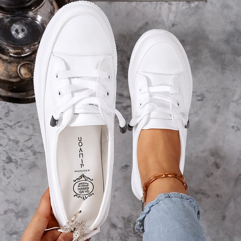 Women's Canvas Lace-Up Sneakers