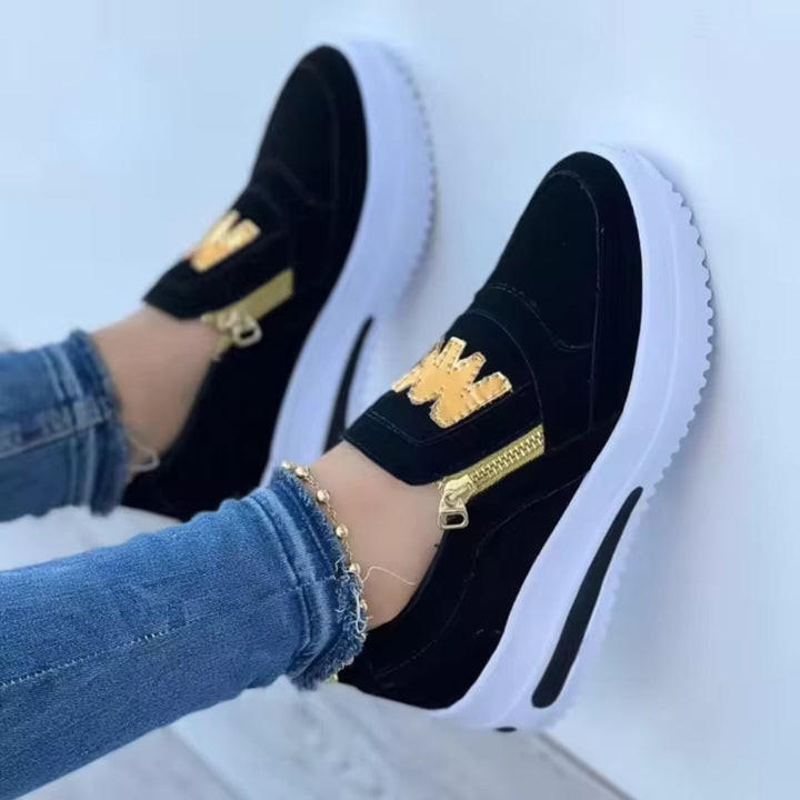 Women's orthopedic support sneakers for all-day comfort, ideal for walking & everyday wear.