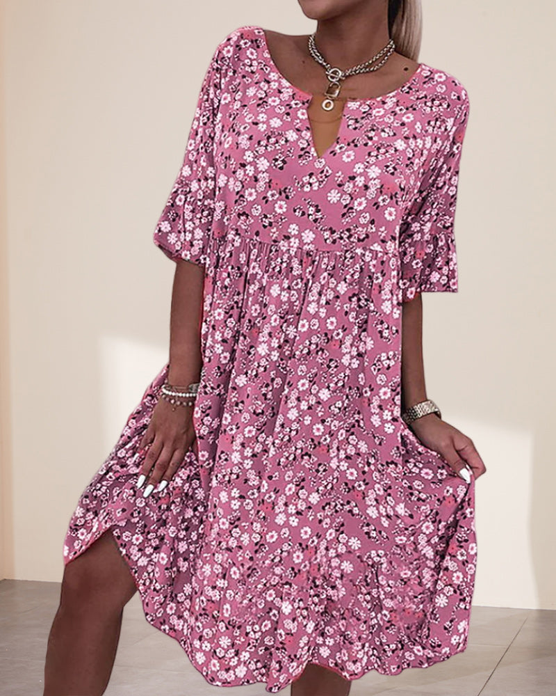 Floral Midi Dress