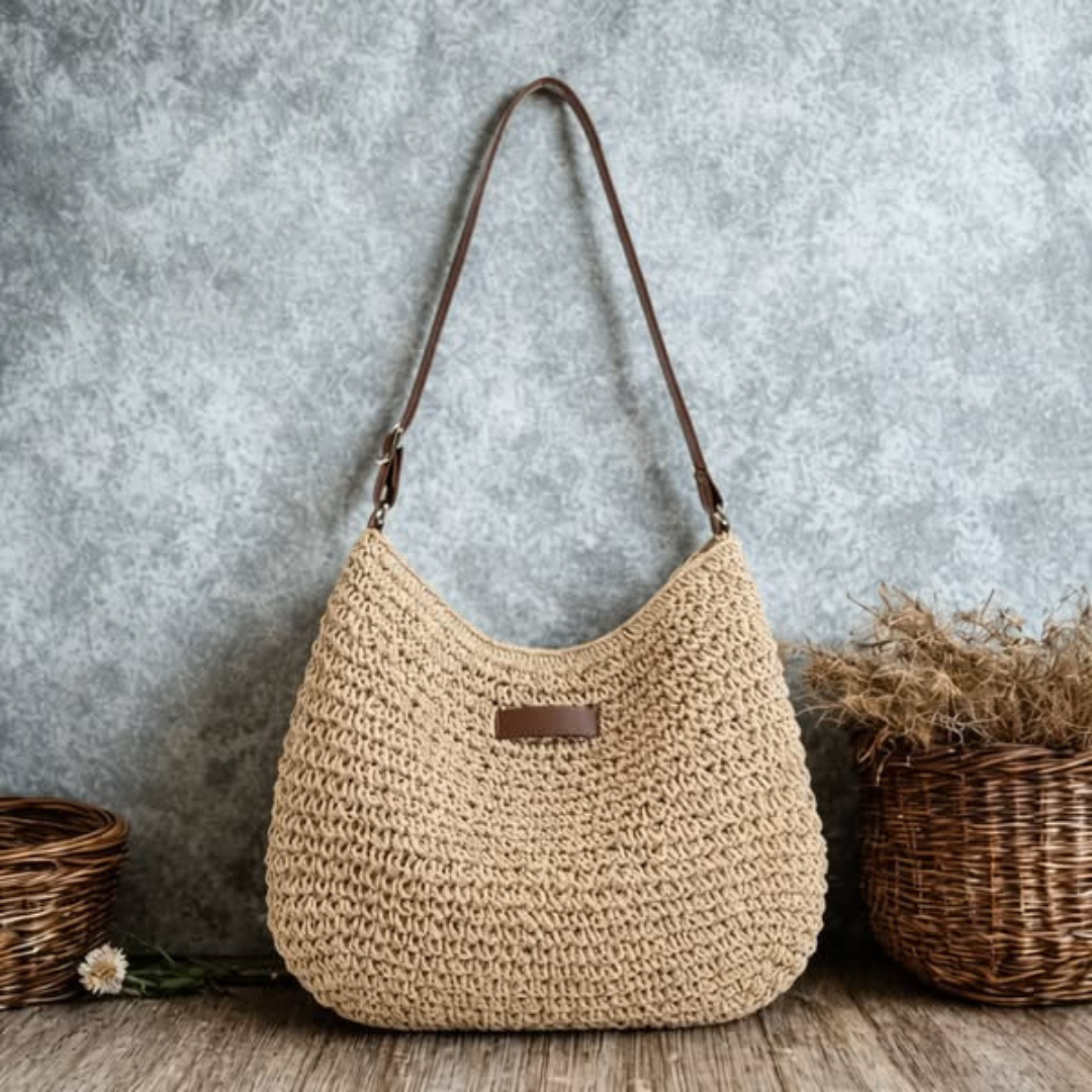 Elegant women's everyday sling crossbody handbag, perfect for daily carry & practical fashion.