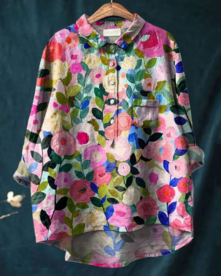 Women's Floral Print Blouse