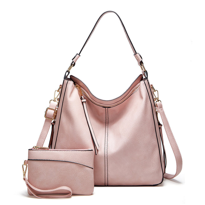 Versatile women's leather handbag, an elegant everyday fashion statement.