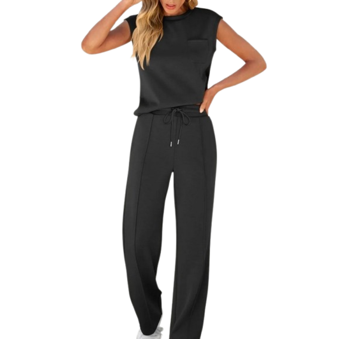 Casual Summer Soft Lounge Co-Ord Set