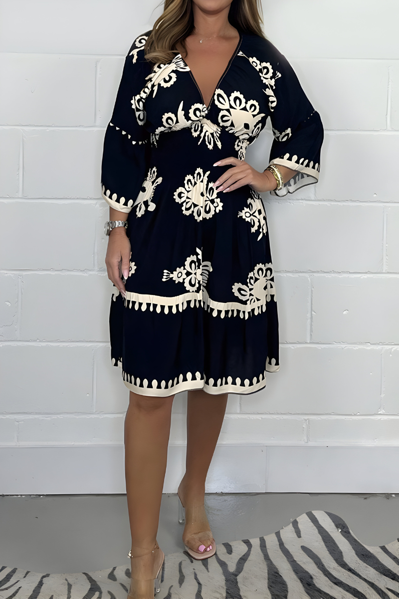 Knee Length Flattering Dress