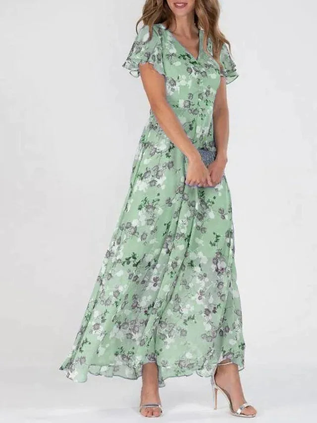 Women's Tummy Covering Midi Dress