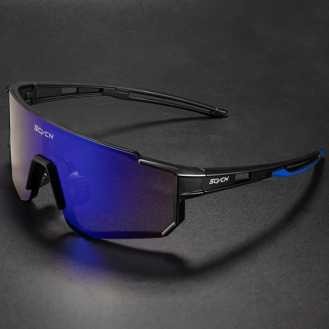 Stylish unisex UV400 sports sunglasses, perfect for high-performance outdoor running, cycling, and protection.