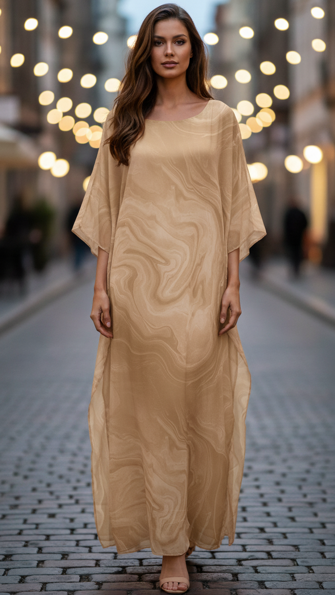 Women's Chiffon Maxi Dress