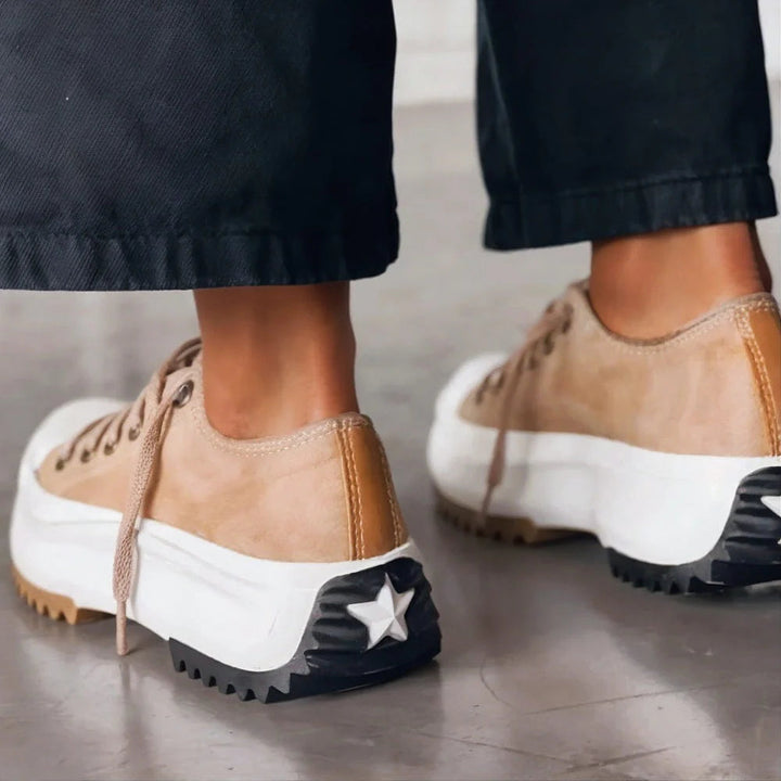 Versatile women's comfort sneakers with orthopedic support and plush cushioning for active daily wear.
