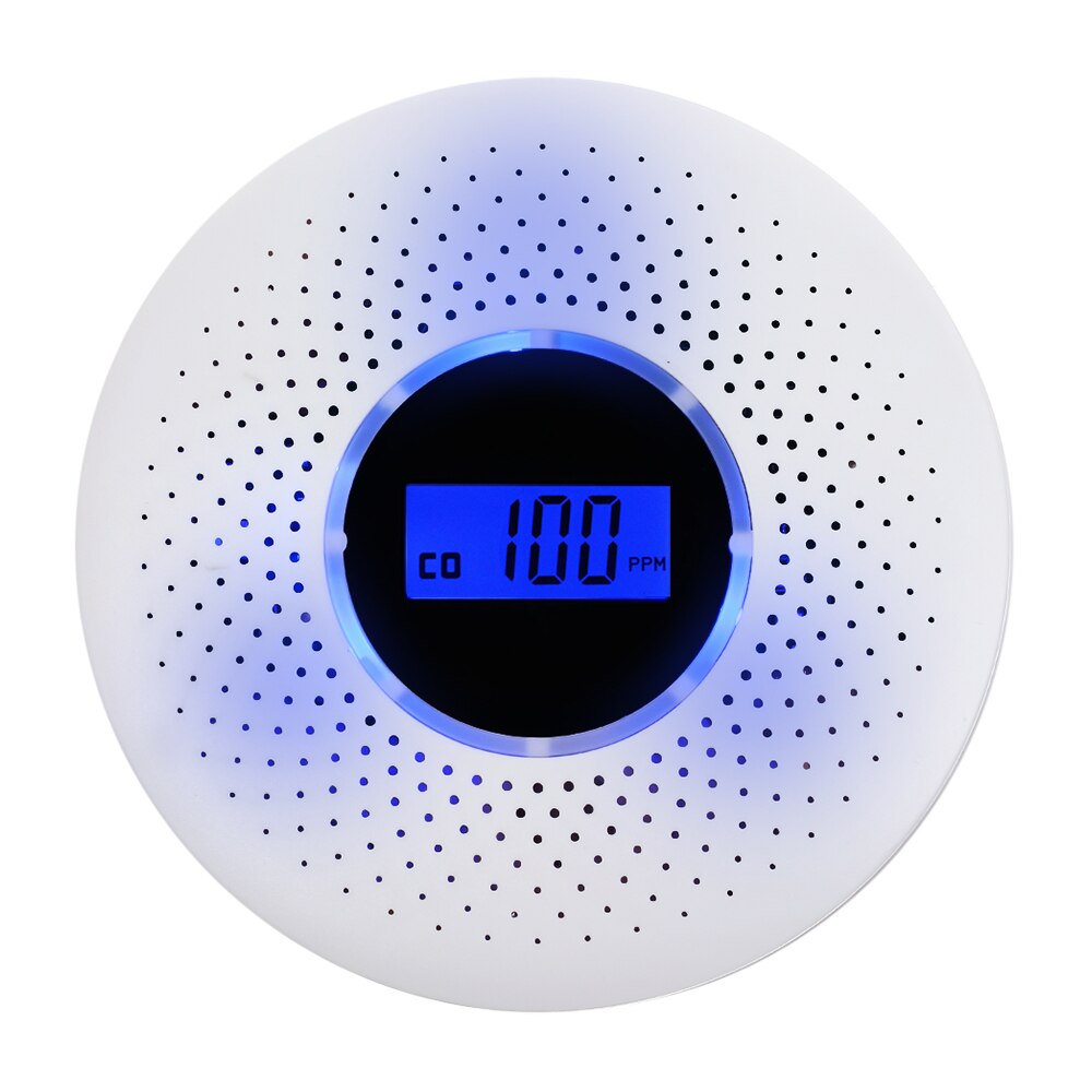 Dual smoke and carbon monoxide detector alarm, a crucial home safety device for emergency protection.
