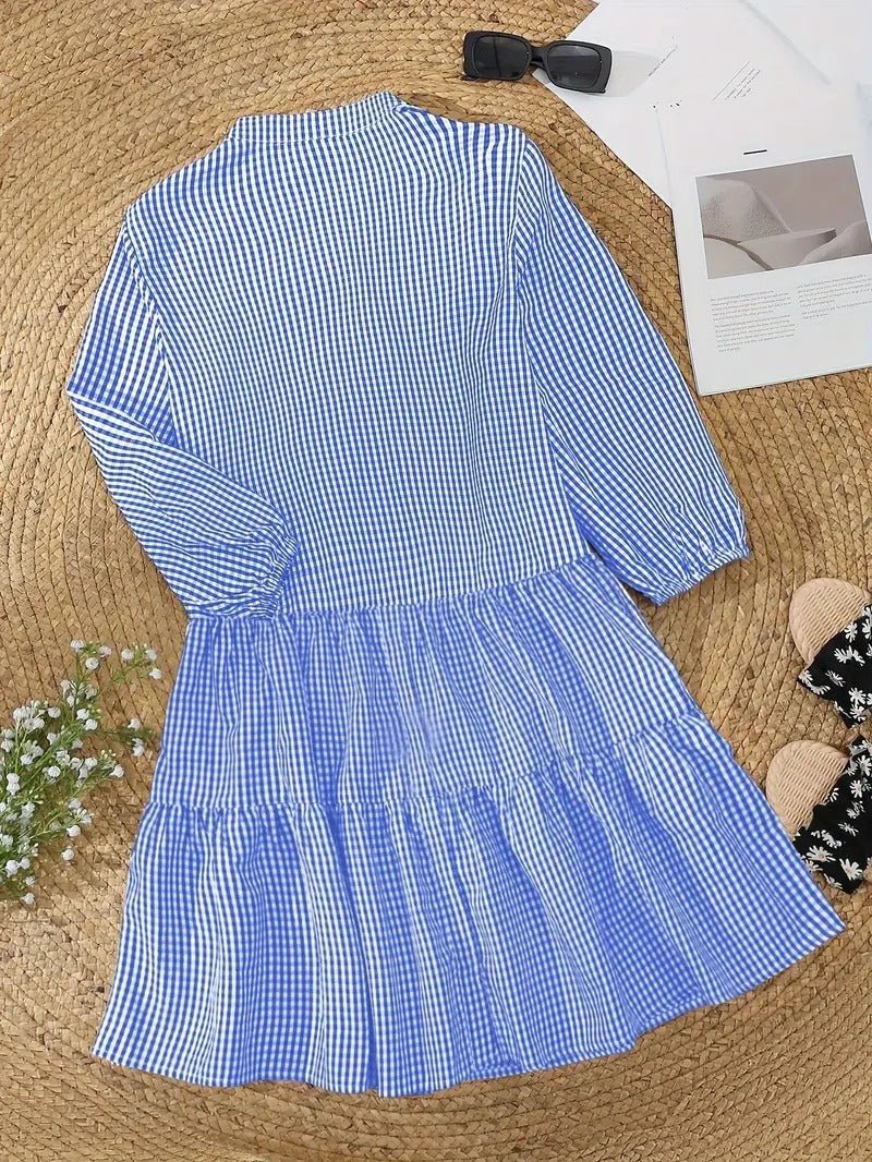 Women's Striped Smocked Waist Mini Dress