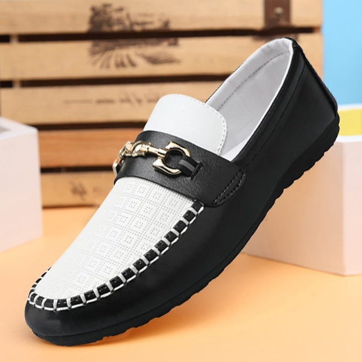 Men's refined slip-on loafers, perfect for effortless everyday style & casual comfort.
