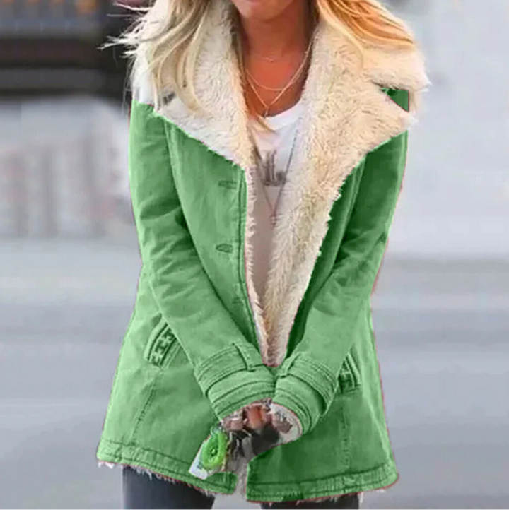 Women's lightweight thermal padded jacket, perfect for winter warmth & cold weather wear.