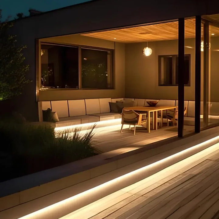 Nvroome motion sensor LED strip light, smart lighting for modern homes & outdoors.