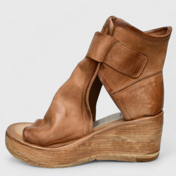 Women's comfort wedge sandals with orthopedic arch support, ideal for daily wear.
