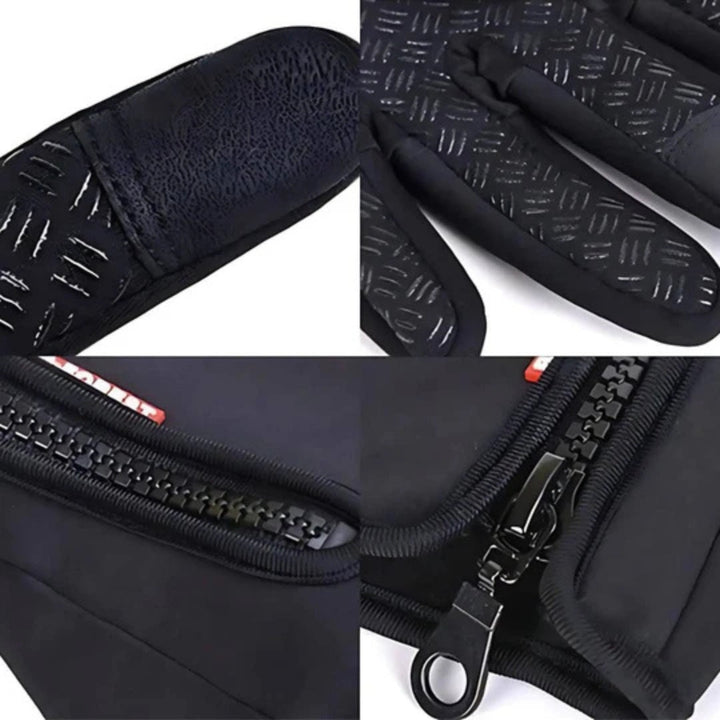 Thermal electric gloves. Waterproof, breathable, and touchscreen compatible for winter warmth.