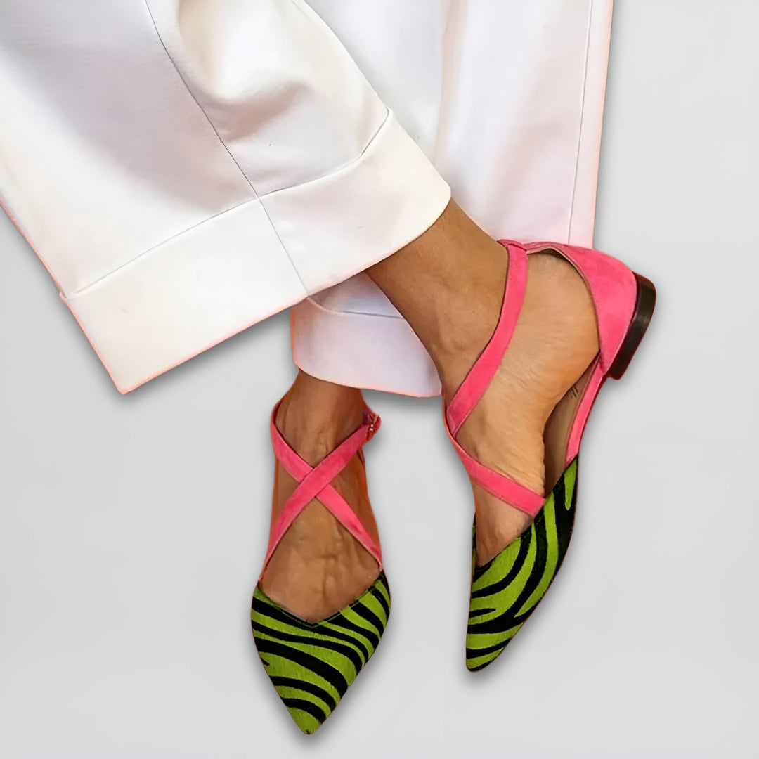 Fenna™ | Strap Ballet Flats