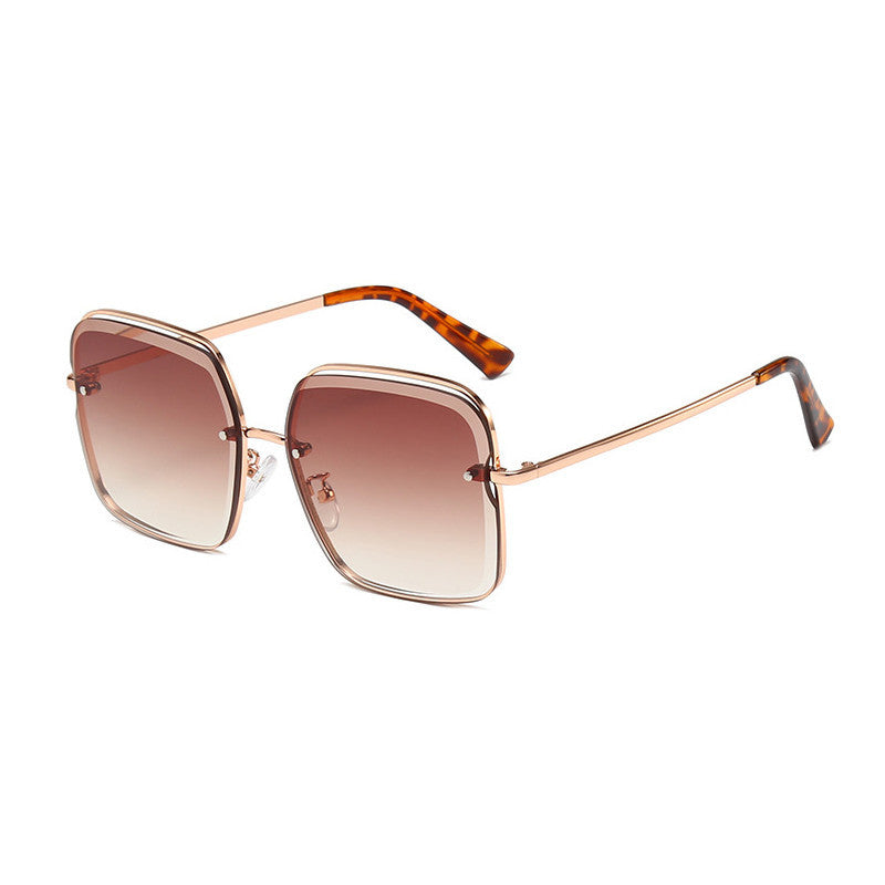 Celina™ Rimless Statement Sunglasses