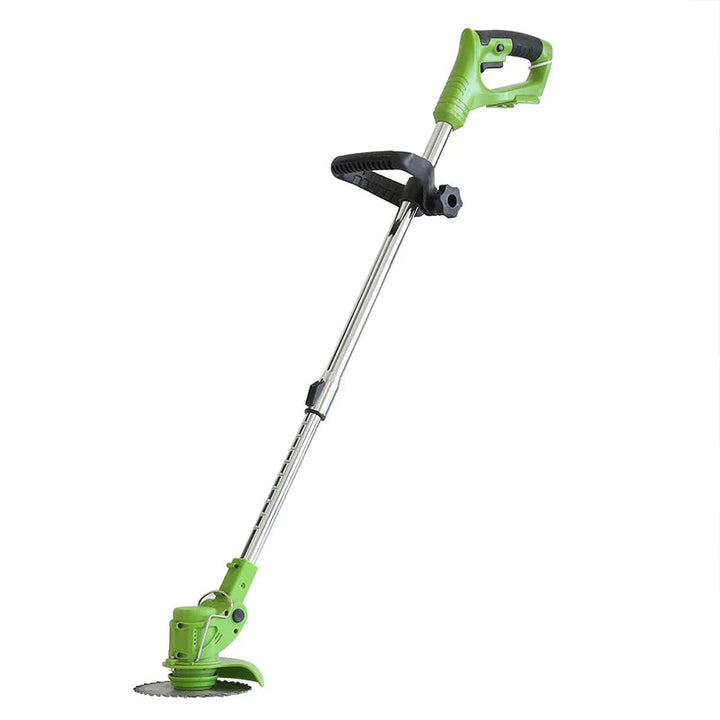 Electric edger with precision cutting for neat garden borders and comprehensive lawn care.