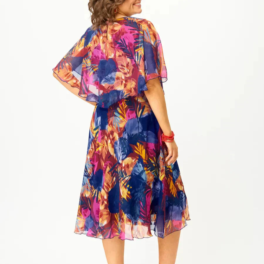 Chiffon Belly Coverage Dress