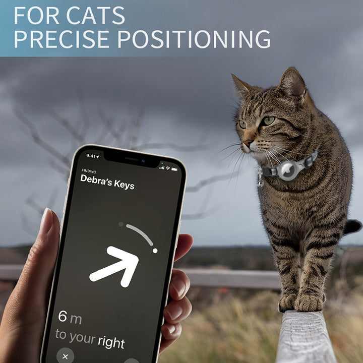 Feline safety collar: reflective nylon, quick release, and bell. Ideal for outdoor cat visibility.
