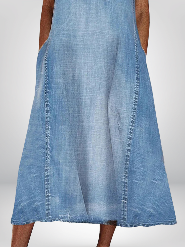 Women's Denim Comfort Dress
