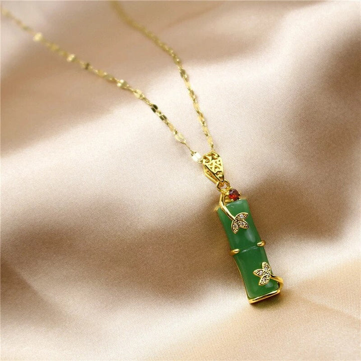 Women's Jade Amulet Necklace