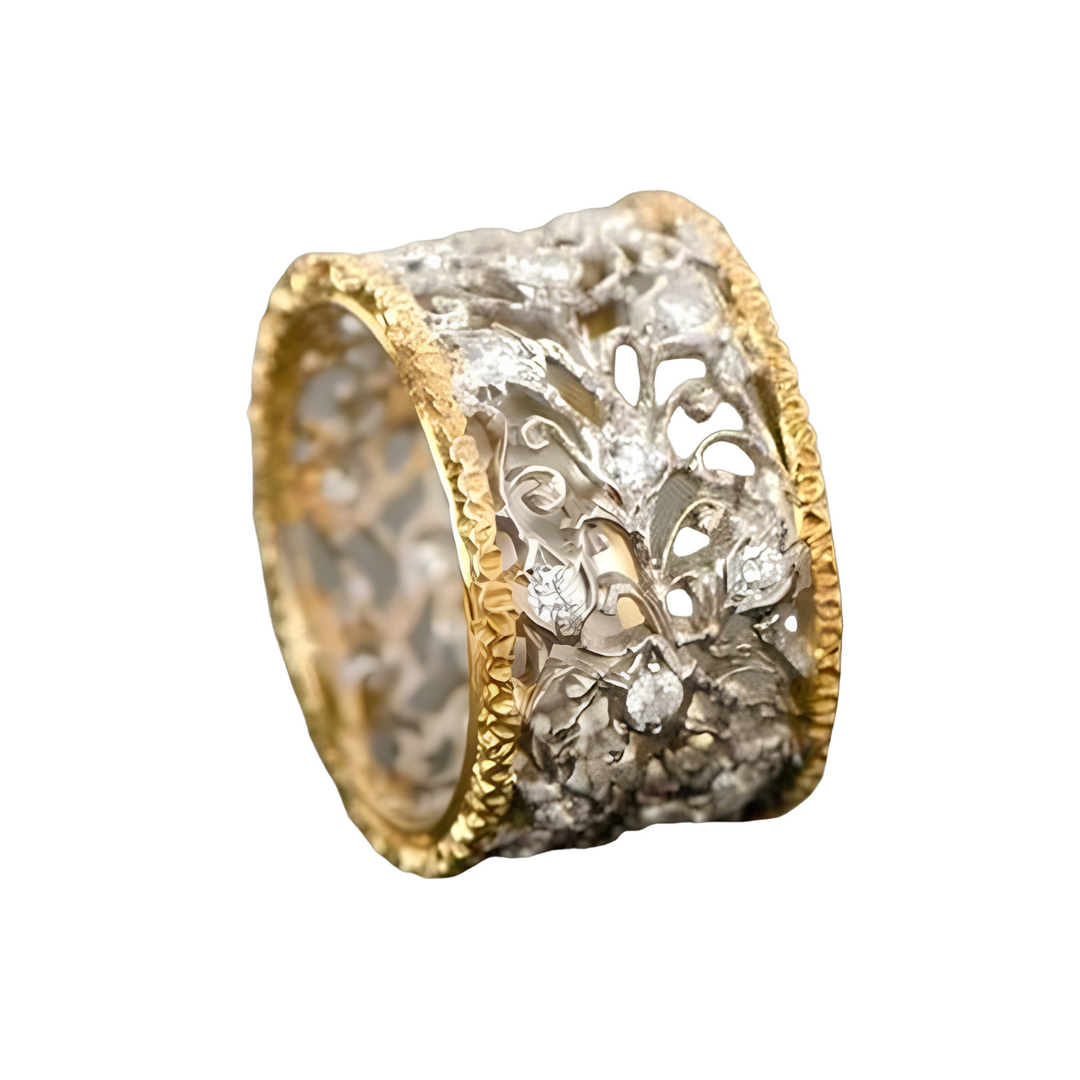 Timeless gold vintage fashion ring for women, an elegant accessory and perfect gift for her.