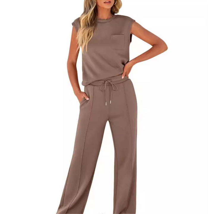 Casual Summer Soft Lounge Co-Ord Set