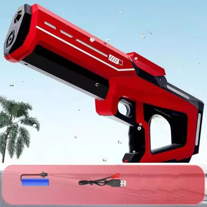 Automatic water blaster featuring a large 1L tank & 33ft range. Perfect for all-day summer water play.