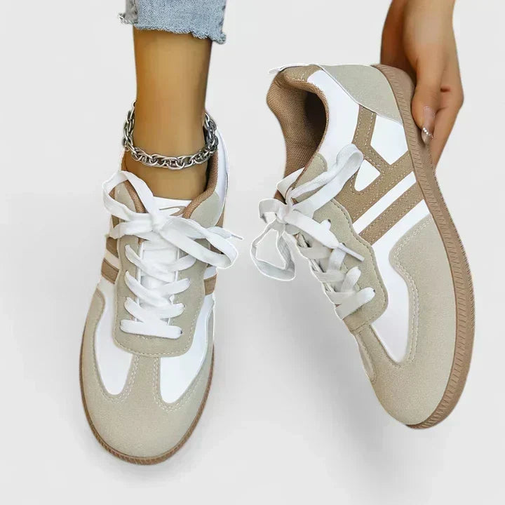 Women's orthopedic sneakers with wide toe box, arch support, and cushioning for ultimate comfort and walking.