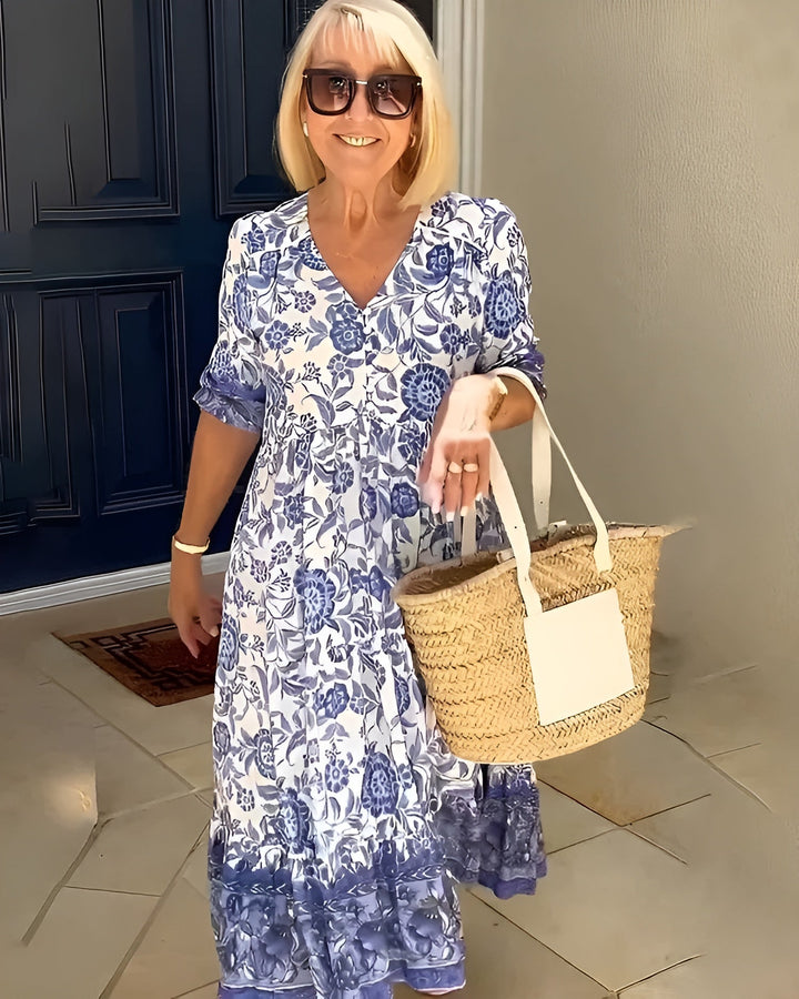 Women's Elegant Floral Dress