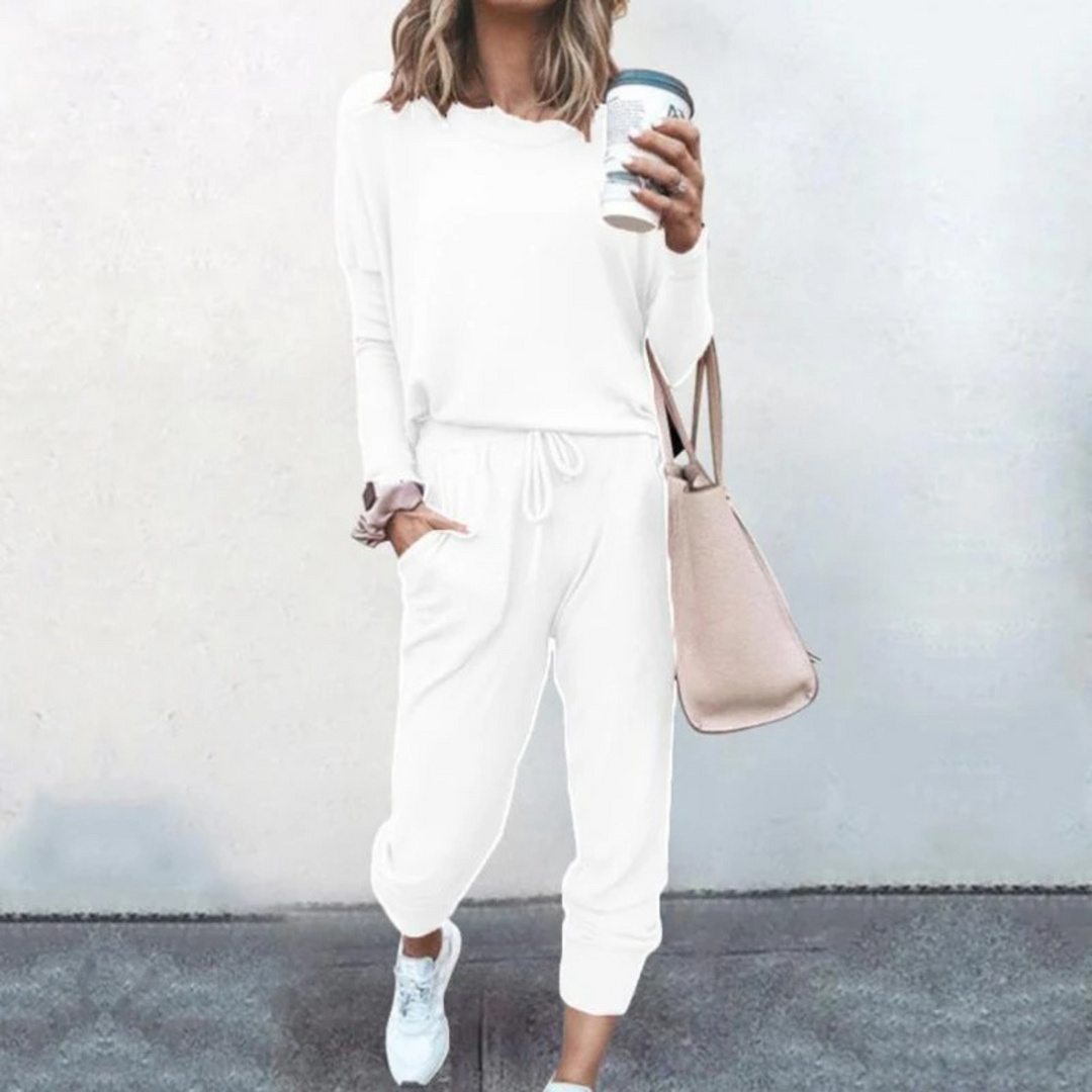Women's Long Sleeve Jogger Set