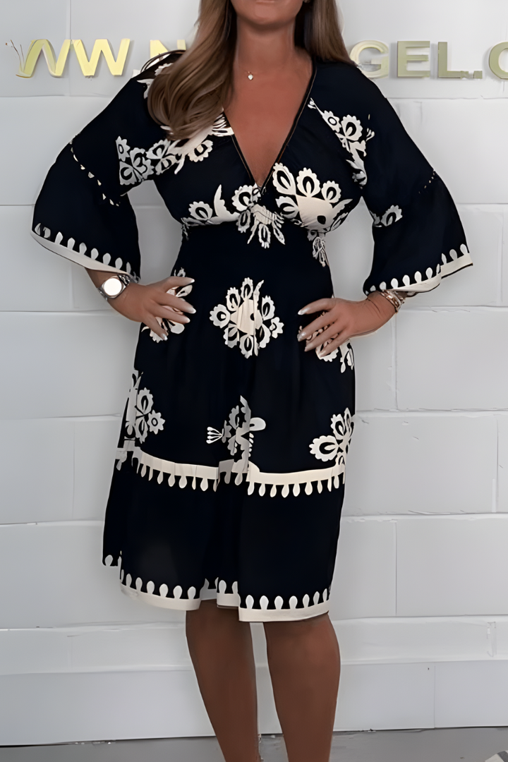Knee Length Flattering Dress