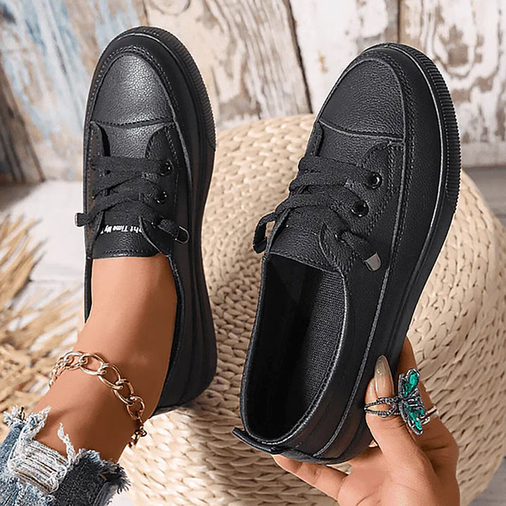 Women's Canvas Lace-Up Sneakers