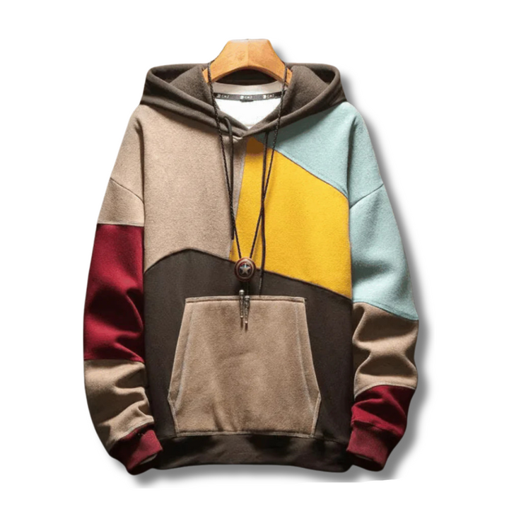 Stylish men's outerwear, a comfortable modern casual hoodie for all seasons.