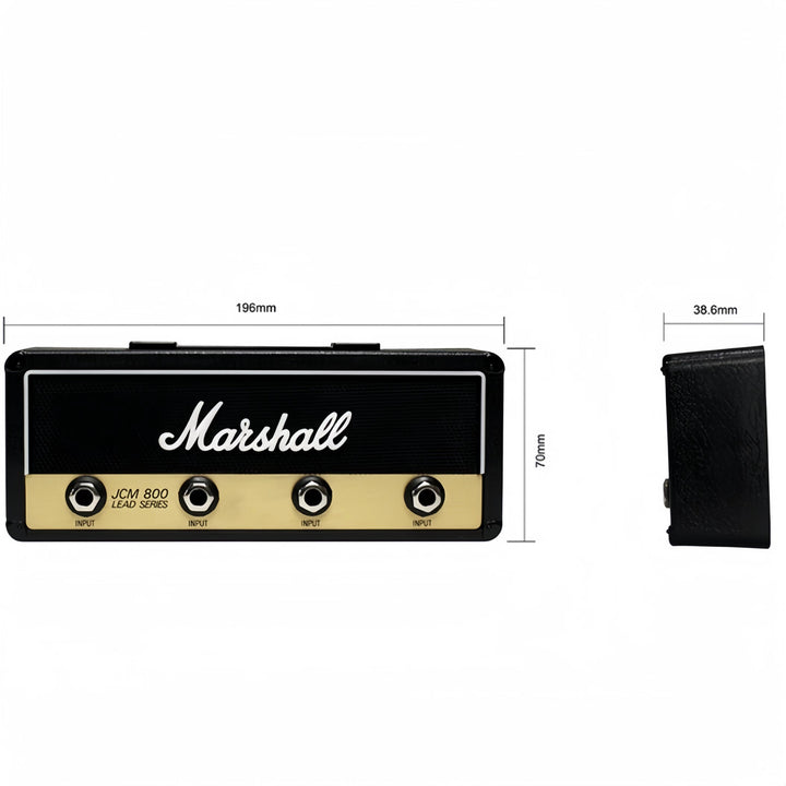 Elevate your entryway with a stylish music amplifier key holder. Keep keys organized with unique music-themed wall decor.