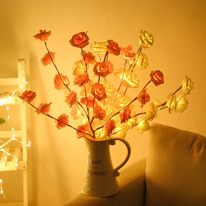 Stylish Nvroome warm white LED flower branches, enhancing your home's aesthetic appeal.
