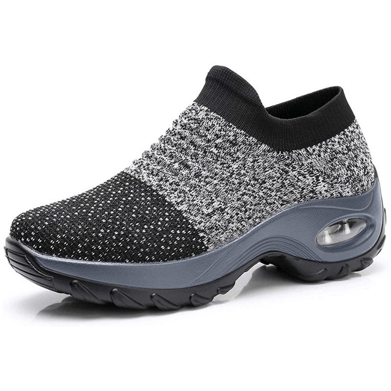 Easy-on women's slip-on orthopedic sneakers with memory foam for comfortable everyday walking.