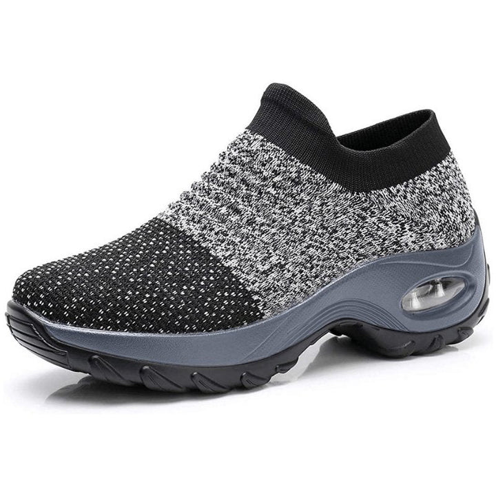 Easy-on women's slip-on orthopedic sneakers with memory foam for comfortable everyday walking.