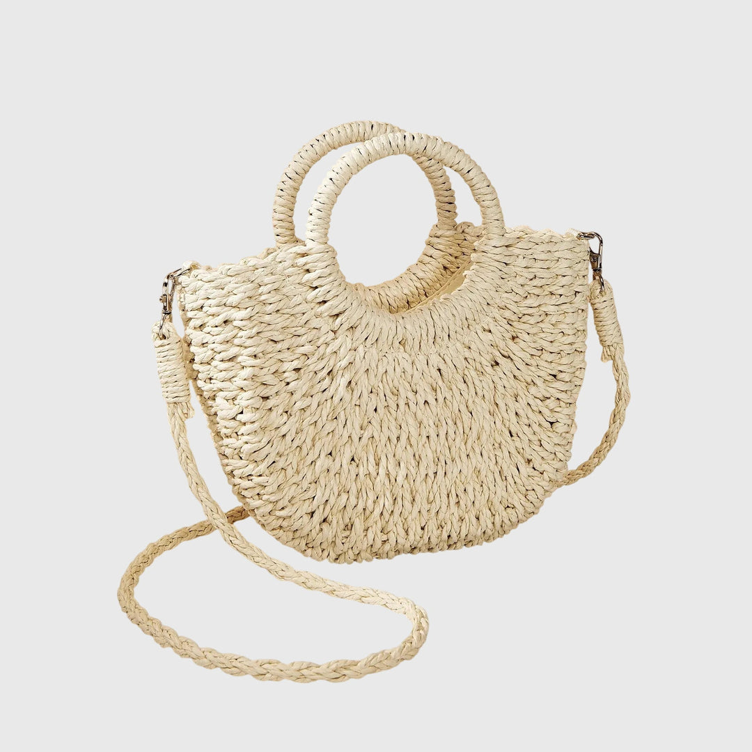 Women's Natural Raffia Tote Bag
