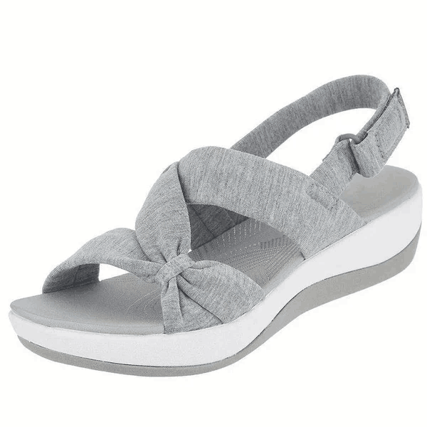 Summer-ready Ayla women's orthopedic sandals with slip-resistant sole, offering comfort & arch support.