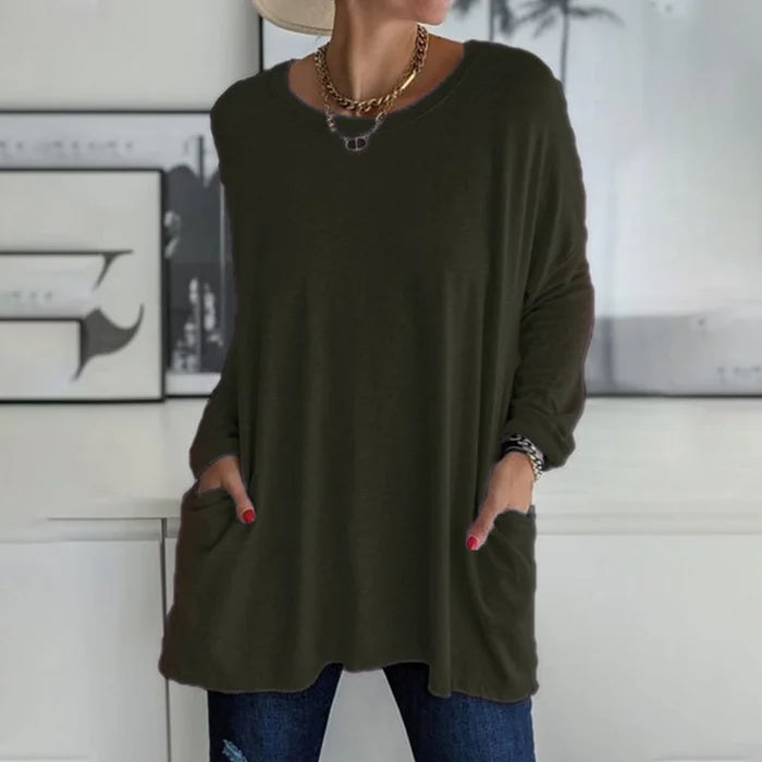 Oversized Tunic Top - Women's