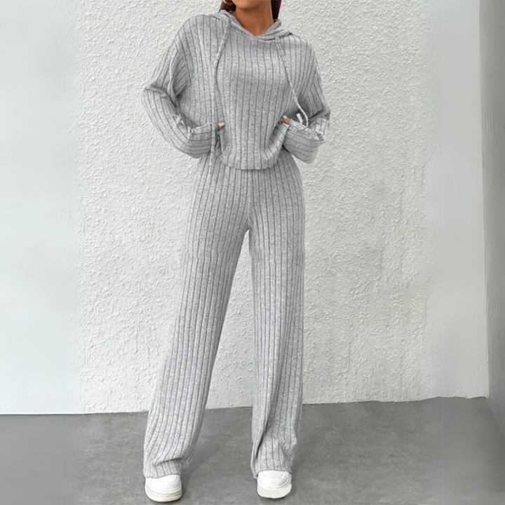 Women's Cozy Hooded Sweat Set