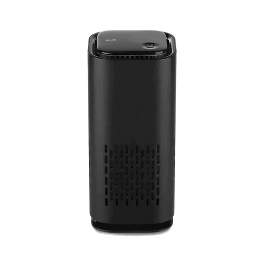 Compact household pet air purifier for odor, dander, and allergens. Enjoy fresh, clean air at home.