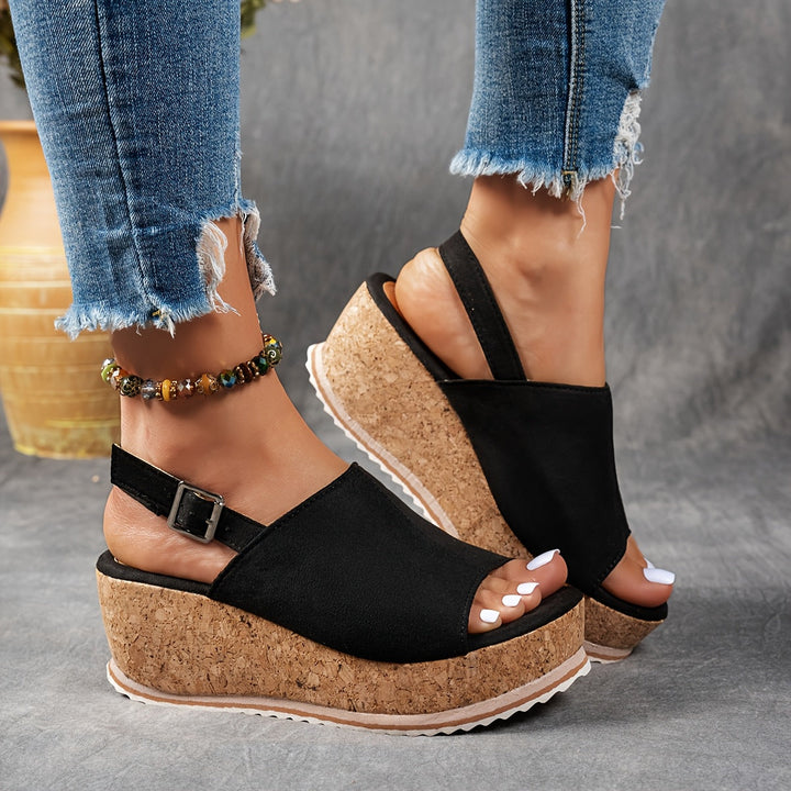 Women's Platform Sandals with EVA Sole