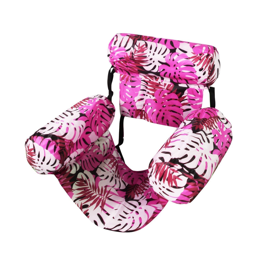 Enjoy summer with this unisex inflatable water hammock pool float lounger.
