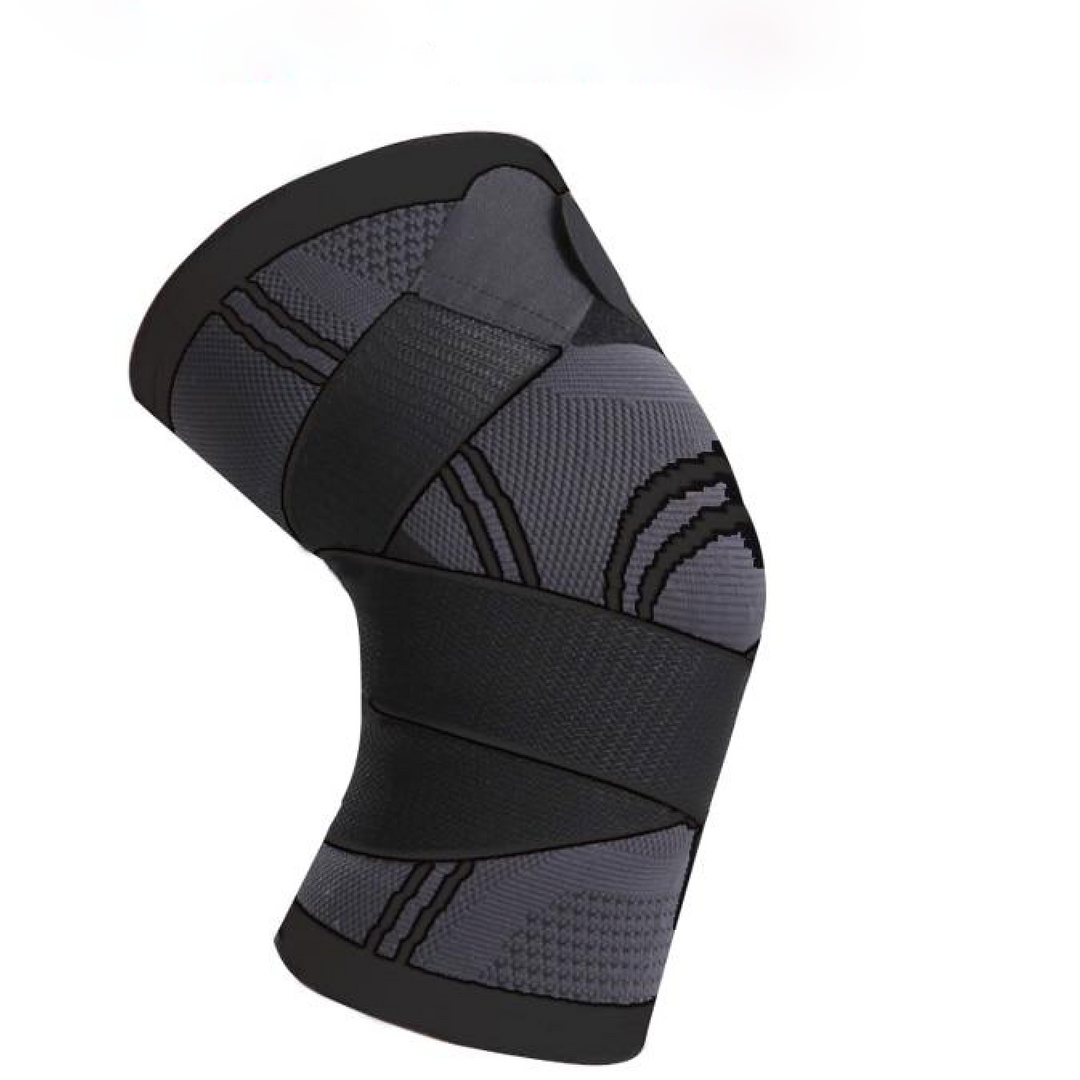 Durable athletic knee sleeve with advanced compression for exercise, stability, and comfort.