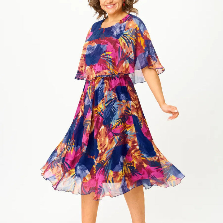 Chiffon Belly Coverage Dress