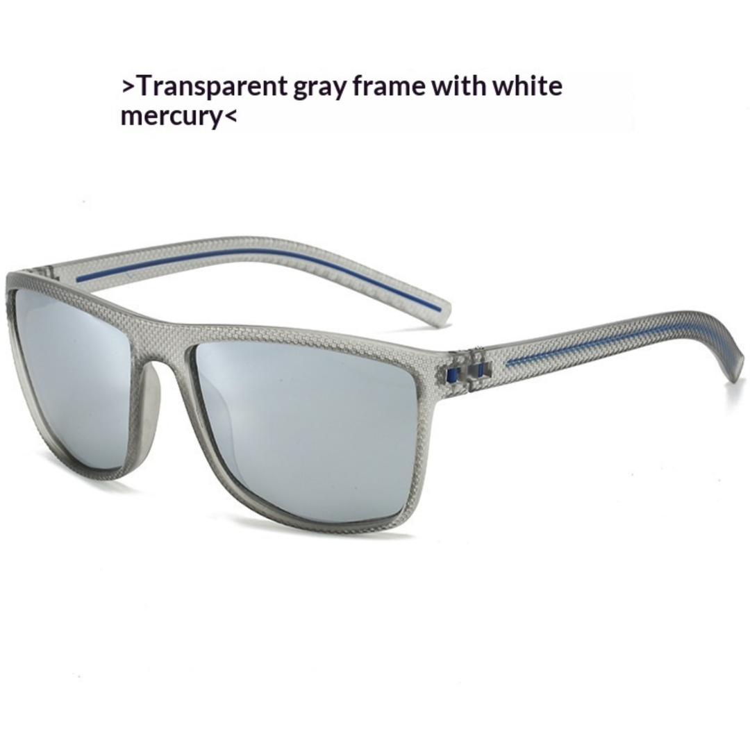 Essential men's sports accessory: polarized UV protection sunglasses for outdoor fun.