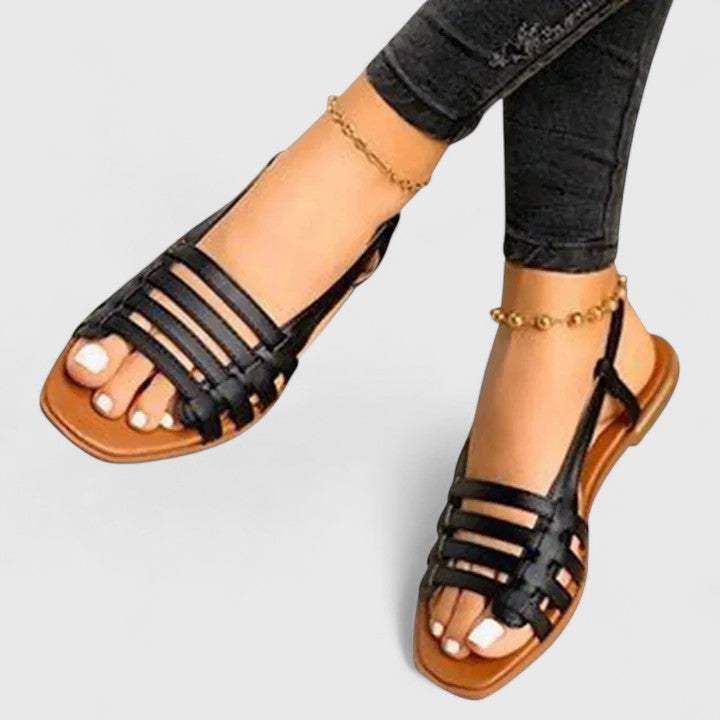 Lightweight women's slingback sandals for foot pain relief, featuring arch support & daily comfort.